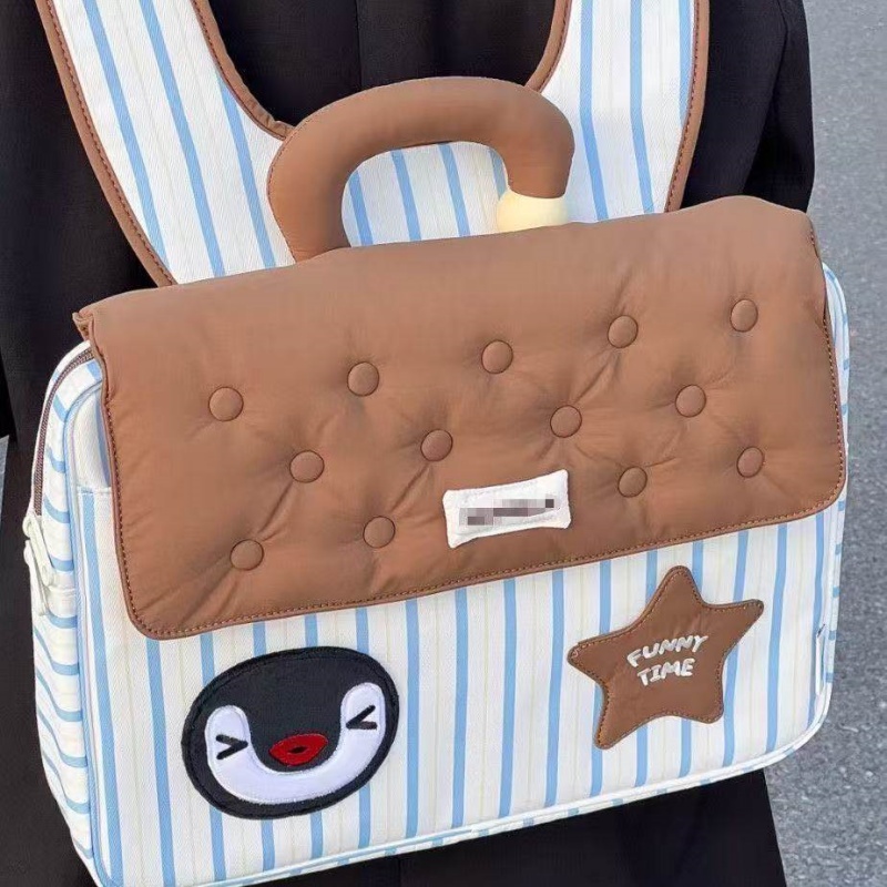 Laptop Backpack 15.6 - Pingu Penguen Sırt Çantası Niş Tasarım