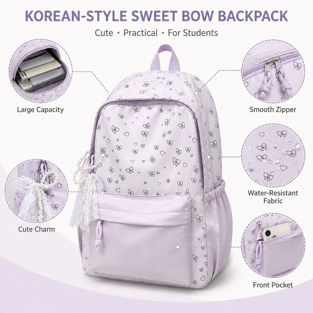 Günlük Kullanıma Uygun Geniş H - Fashion Backpack Women incelemesi ve fiyatı