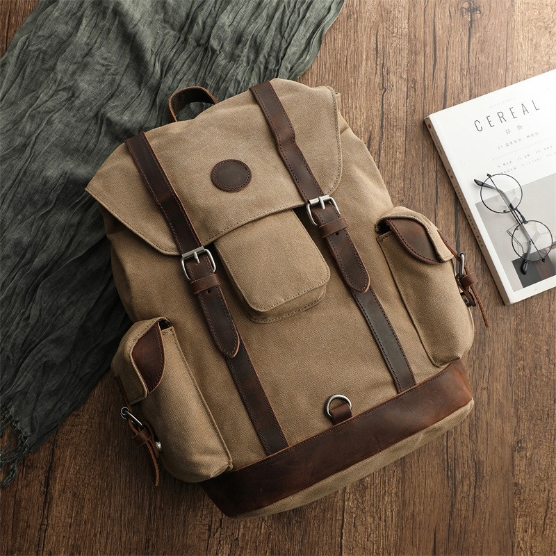 Retro erkek Açık Bisiklet Kanv - Canvas Backpack Casual incelemesi ve fiyatı