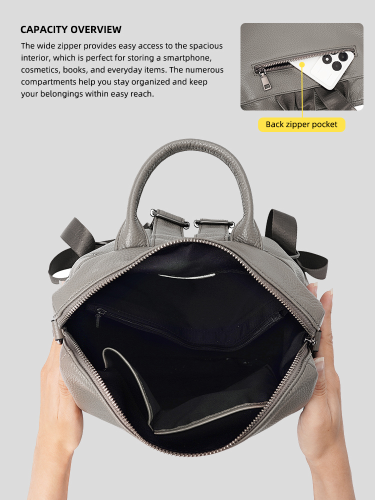 Zency Premium Hakiki Deri Çok  - Fashion Backpack Women incelemesi ve fiyatı