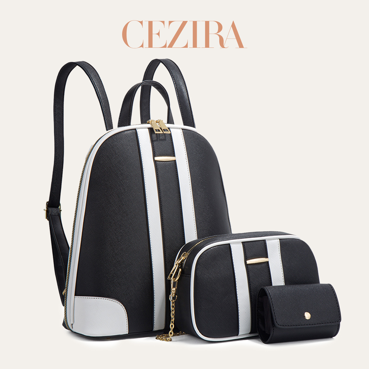 CR Fashion Çizgili Patchwork S - Fashion Backpack Women incelemesi ve fiyatı
