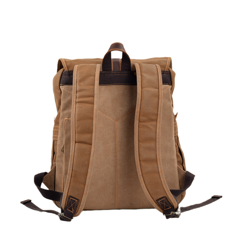 Yeni balmumu kumaş erkek sırt  - Canvas Backpack Casual incelemesi ve fiyatı